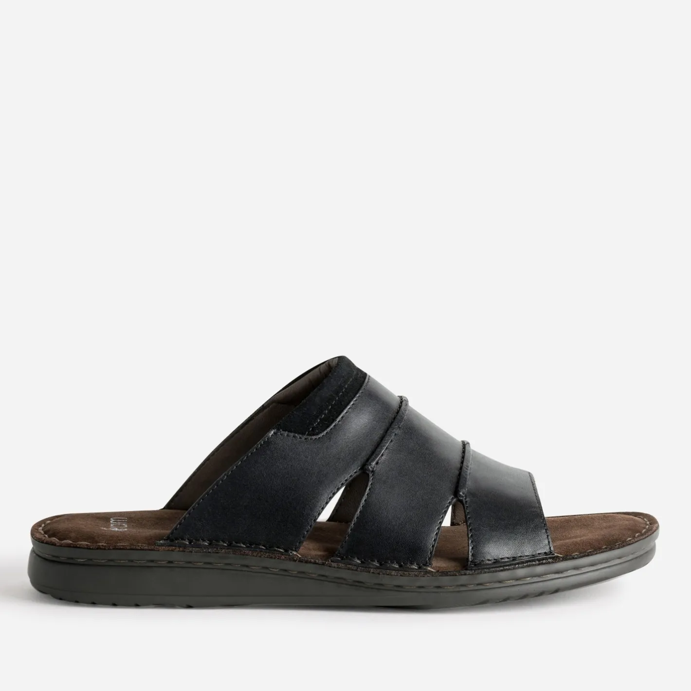 Mule e cuir semelle cuir velours marron^Eram Online