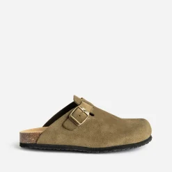 Mule en cuir^Texto Online