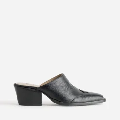 Mule-santiag e cuir^Texto Online