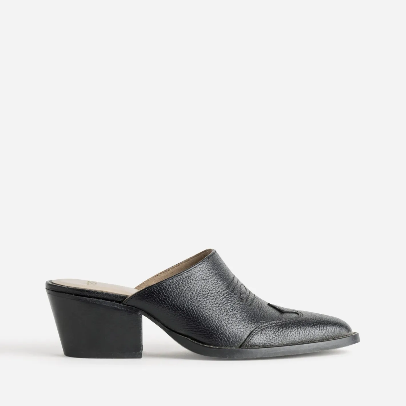 Mule-santiag e cuir^Texto Online