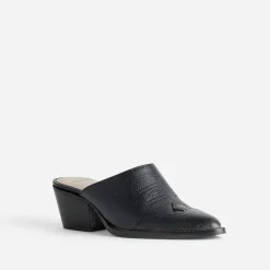 Mule-santiag e cuir^Texto Online