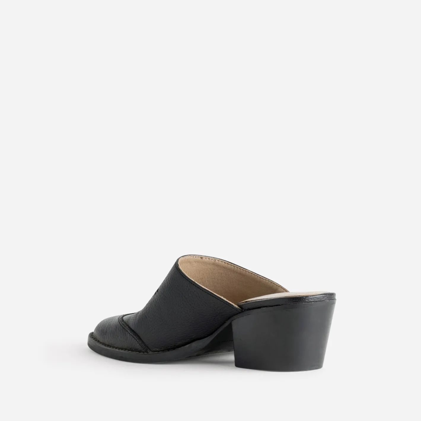 Mule-santiag e cuir^Texto Online