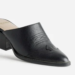 Mule-santiag e cuir^Texto Online