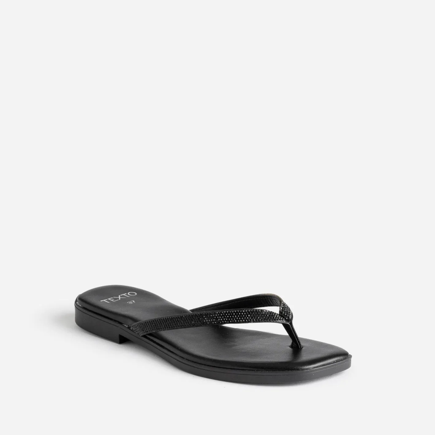 Mule-tong e brides strassées^Texto Online