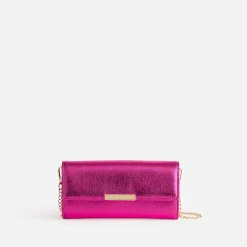 Pochette fuchsia métallisée^Eram Sale