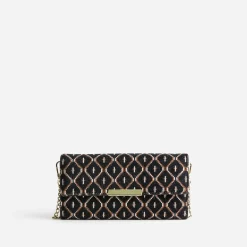 Pochette e en textile à motif graphique^Eram