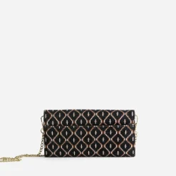 Pochette e en textile à motif graphique^Eram