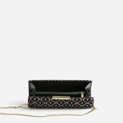 Pochette e en textile à motif graphique^Eram