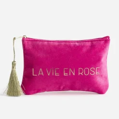Pochette velours à message - Sélection Octobre^Eram Clearance