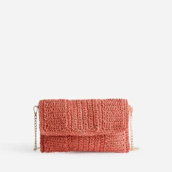 Pochette souple en paille^Eram Outlet