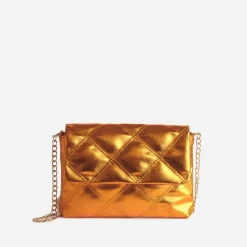 Pochette métallisé matelassée^Texto Outlet