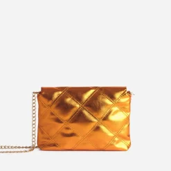 Pochette métallisé matelassée^Texto Outlet