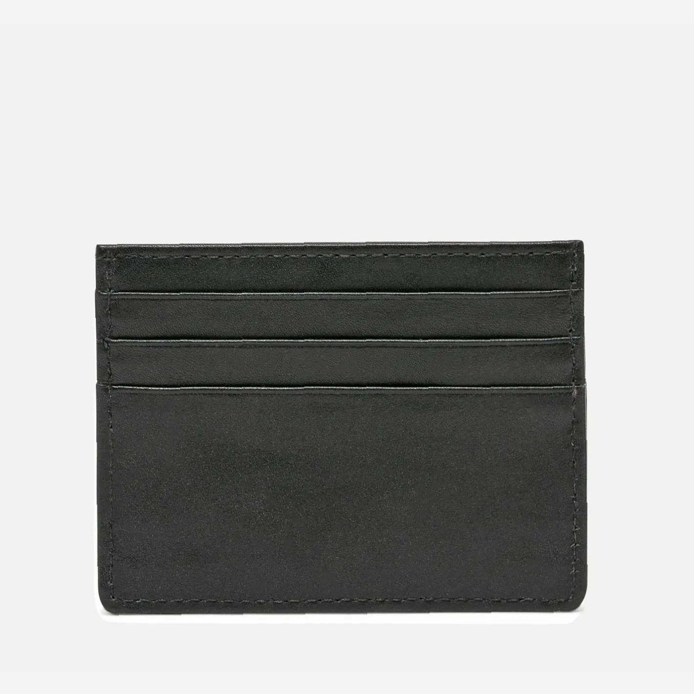 Porte-carte en cuir^Black Code Sale