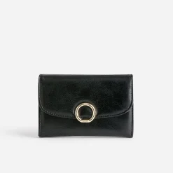 Portefeuille détail anneau métal doré^Eram Sale
