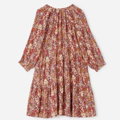 Robe rouille à imprimé fleuri^Texto Outlet