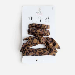Rubans-foulards à motif léopard^Eram New
