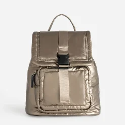 Sac à dos bronze matelassé^Texto Clearance