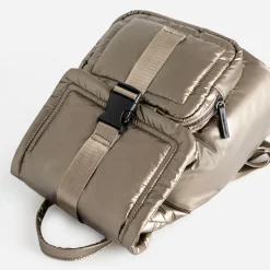 Sac à dos bronze matelassé^Texto Clearance