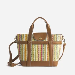 Sac à main et tressage multicolore^Eram Hot