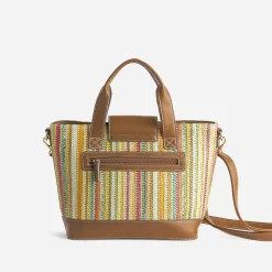 Sac à main et tressage multicolore^Eram Hot