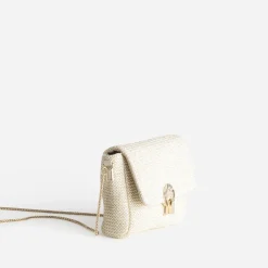 Sac à main écru tressé détails dorés^Eram Sale