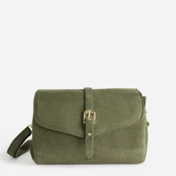 Sac à main kaki suédé^Eram Online