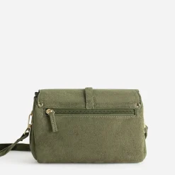 Sac à main kaki suédé^Eram Online