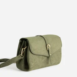 Sac à main kaki suédé^Eram Online