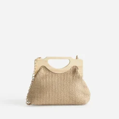 Sac à main anses bois^Texto Hot