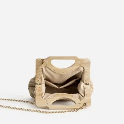 Sac à main anses bois^Texto Hot