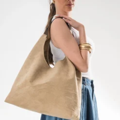 Sac à main suedé^Texto