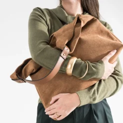 Sac à main suédé^Texto Clearance