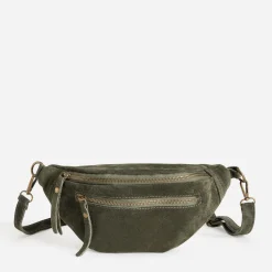 Sac banane cuir velours^Texto Discount