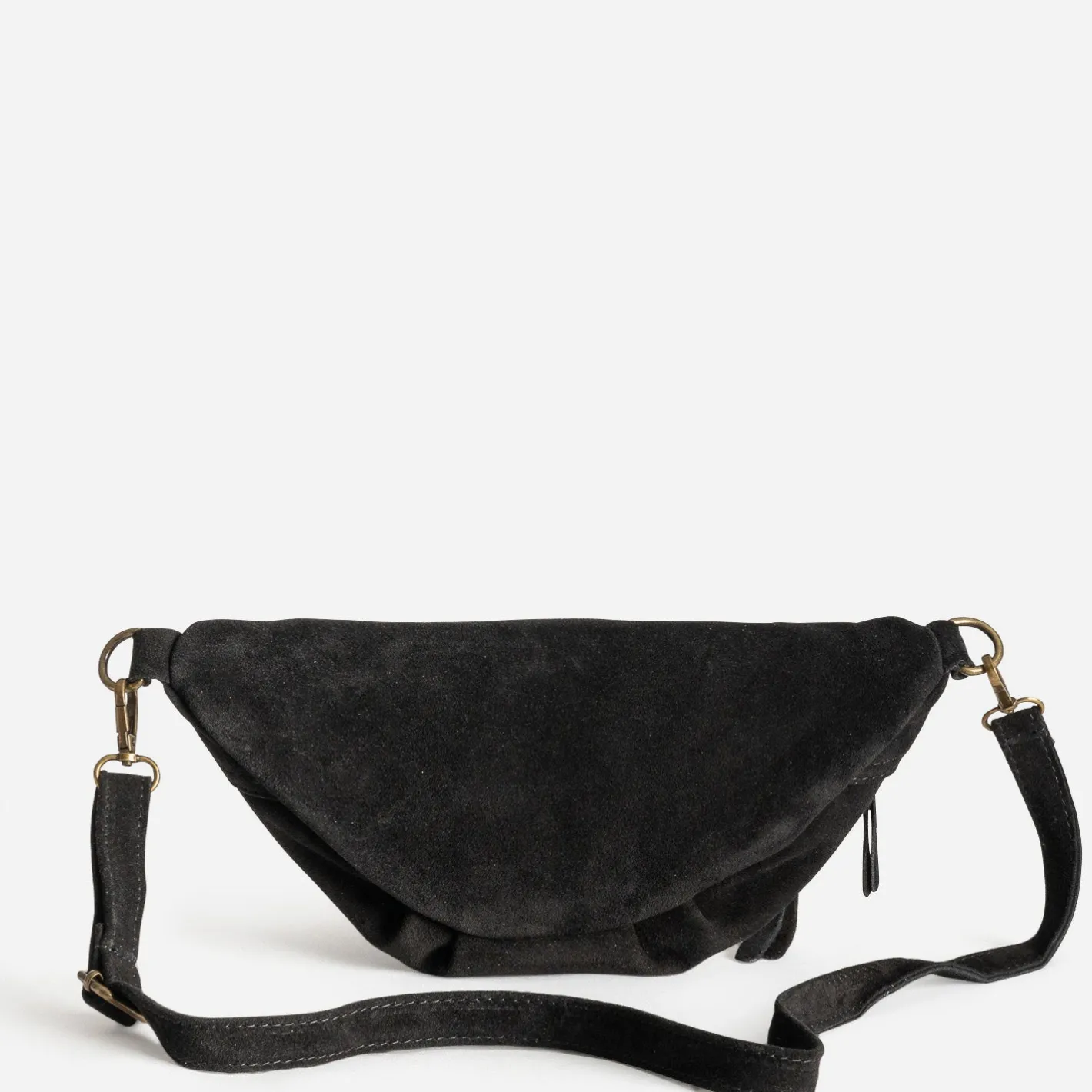 Sac banane cuir velours^Texto Online