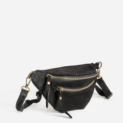 Sac banane cuir velours^Texto Online
