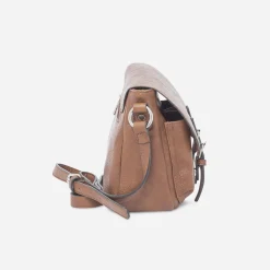 Sac bandoulière cognac à double boucle^Eram New