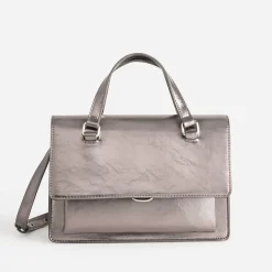 Sac bandoulière gris foncé métallisé^Eram Best
