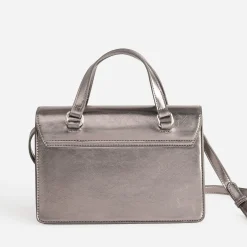 Sac bandoulière gris foncé métallisé^Eram Best
