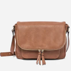 Sac besace avec rabat zippé^Eram Discount