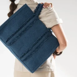 Sac cabas esprit denim^Eram Discount