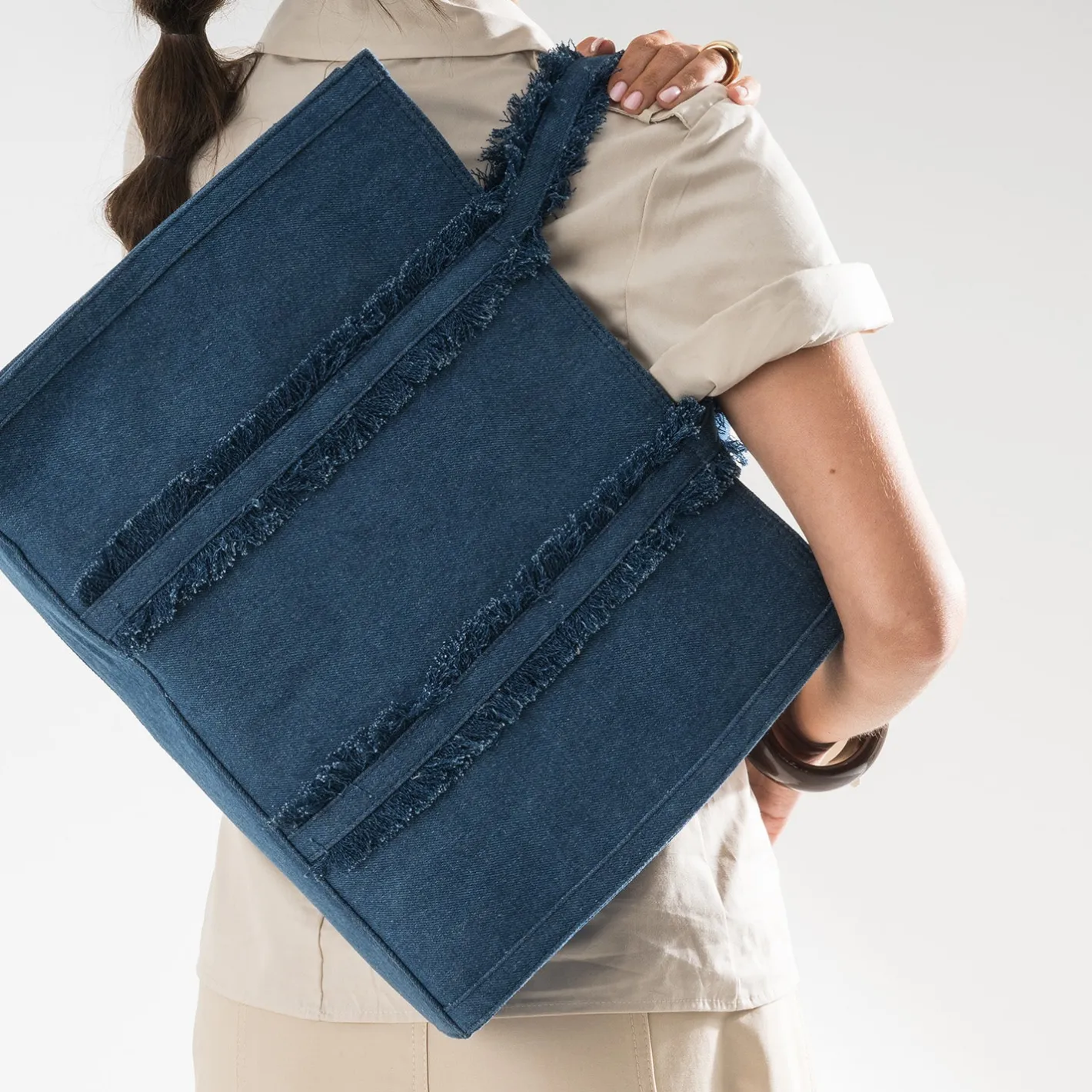 Sac cabas esprit denim^Eram Discount