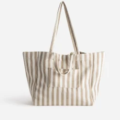 Sac cabas écru rayures s^Eram Online