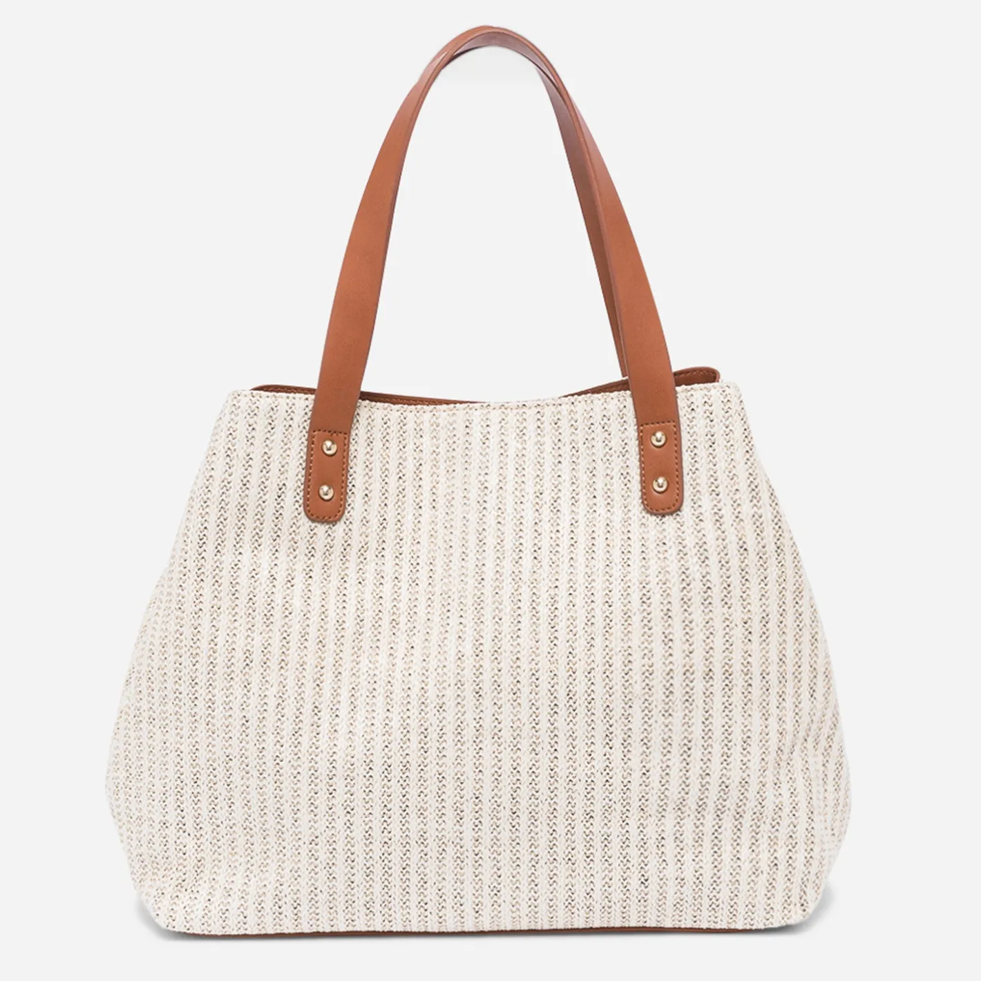 Sac cabas paille effet tressé^Eram Sale