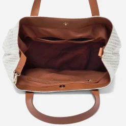 Sac cabas paille effet tressé^Eram Sale