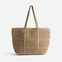 Sac cabas en raphia^Texto Online
