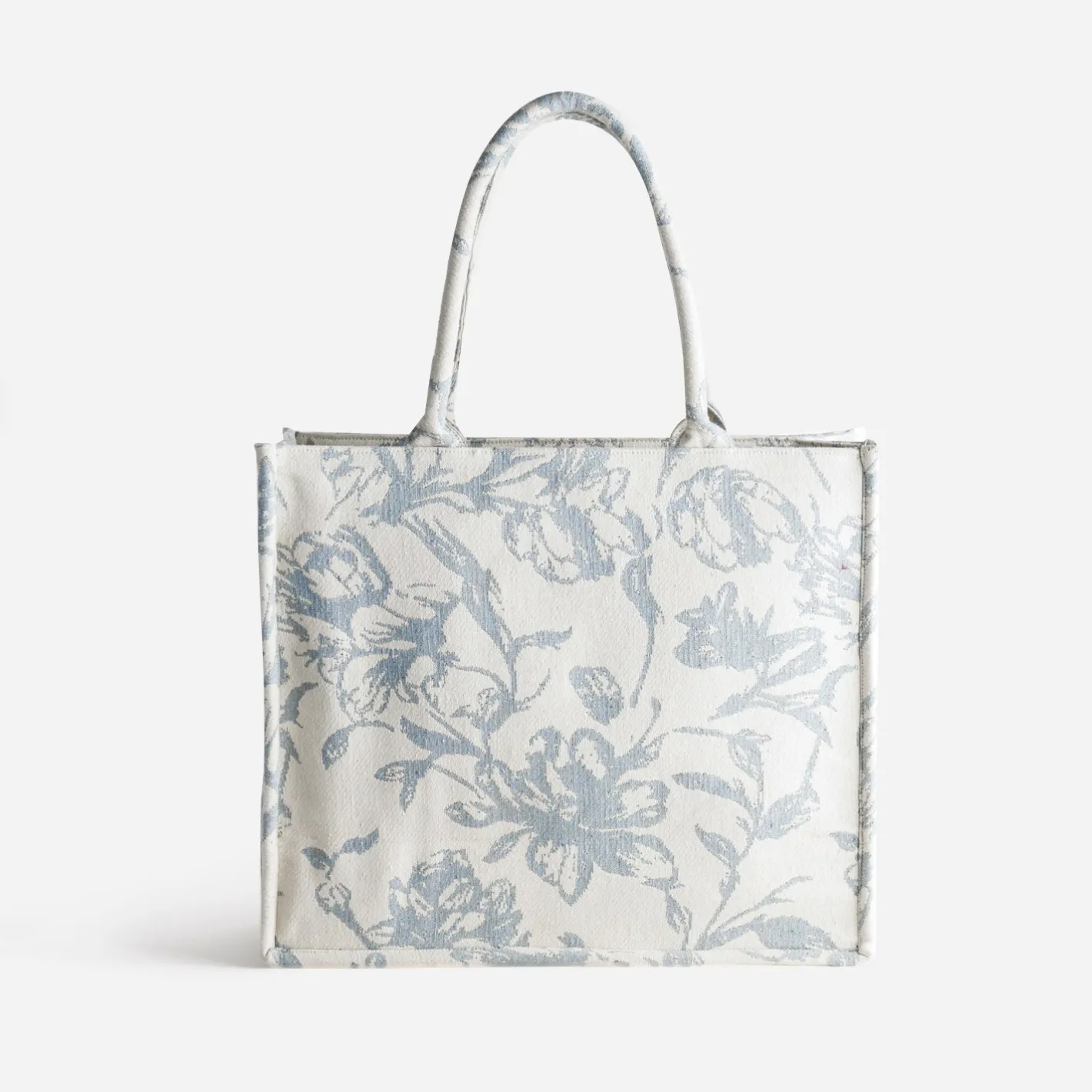 Sac cabas TEXTO beige jacquard motif floral^Eram Best