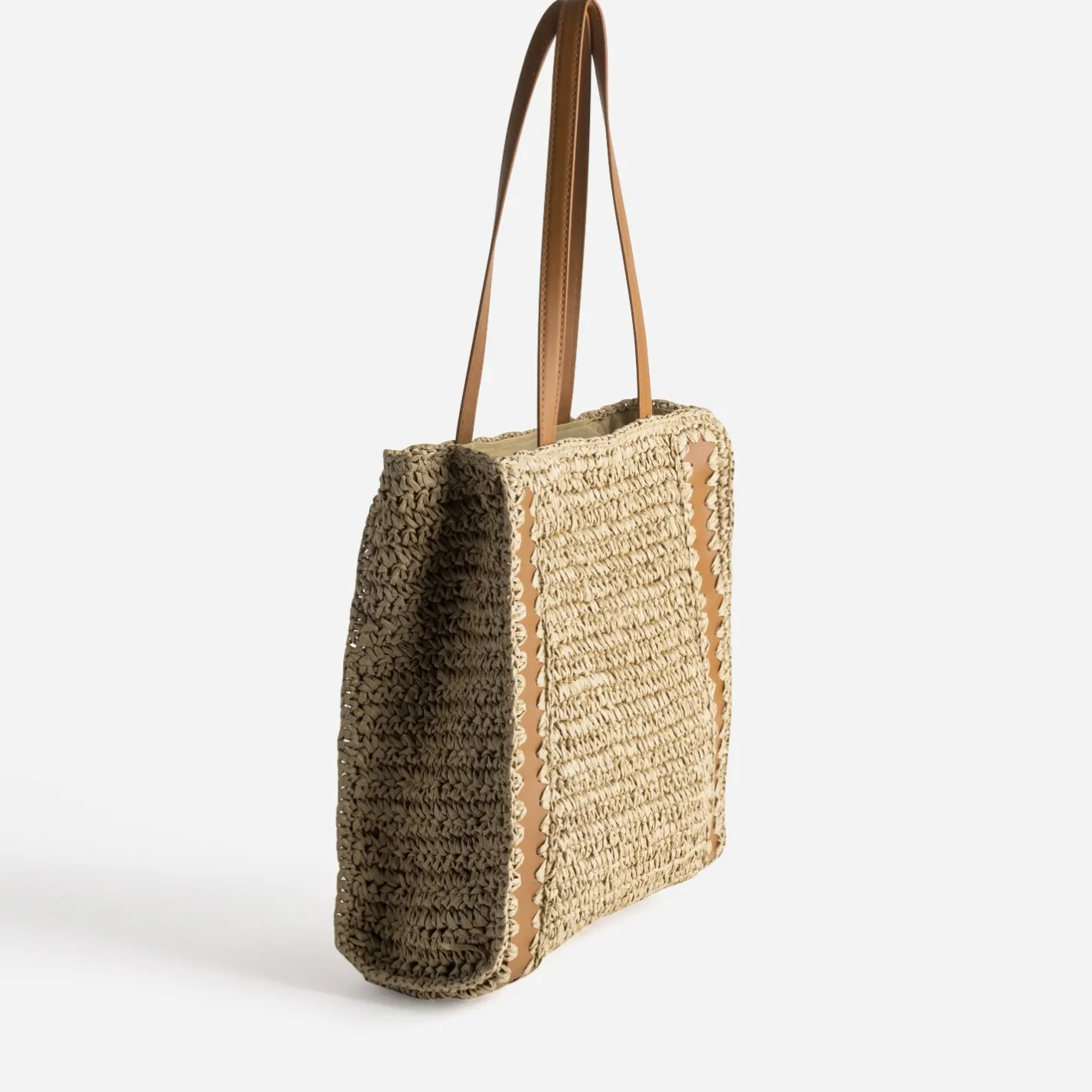 Sac cabas paille papier^Texto Hot