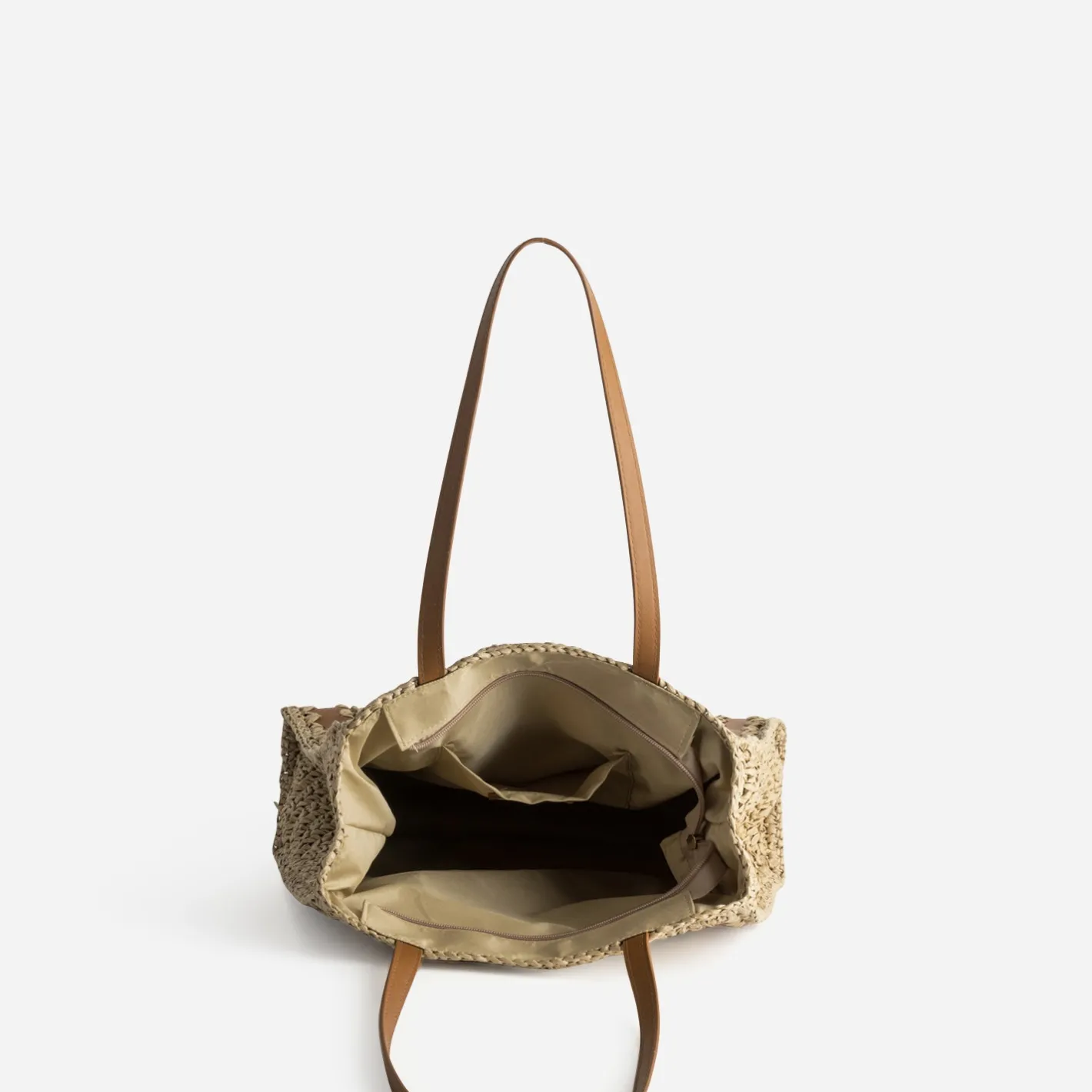 Sac cabas paille papier^Texto Hot