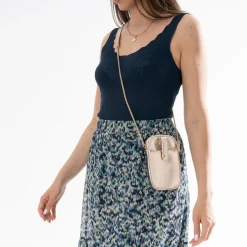 Sac dé métallisé pour téléphone ptable^Eram Discount