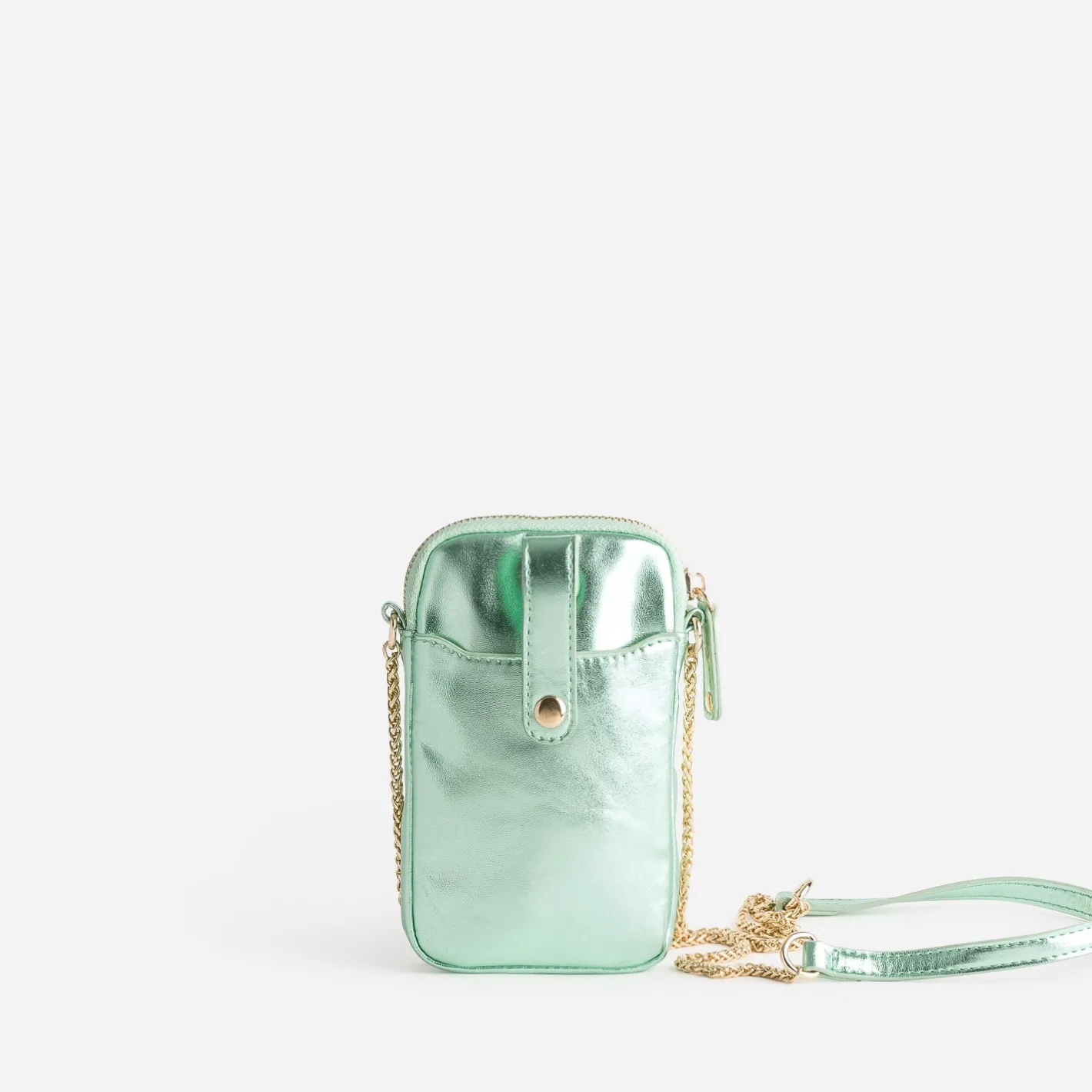 Sac métallisé pour téléphone portable^Eram Discount